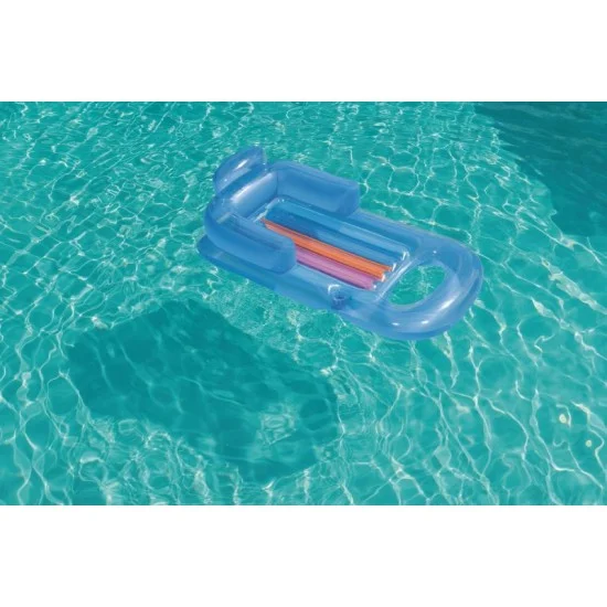 Bestway 1.61m x 84cm designer fashion lounge (contents:one lounge, repair patch)